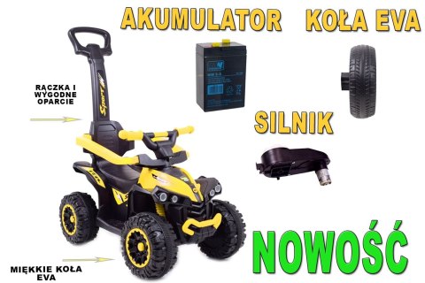QUAD NA AKUMULATOR, JEŹDZIK, ODPYCHACZ, PCHACZ - POJAZD WIELOFUNKCYJNY /921A QUAD NA AKUMULATOR, JEŹDZIK, ODPYCHACZ, PCHACZ - POJAZD WIELOFUNKCYJNY /921A