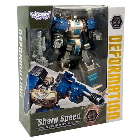 WOOPIE Robot Transformujący SHARP SPEED 2w1 Ciężarówka Bojowa WOOPIE Robot Transformujący SHARP SPEED 2w1 Ciężarówka Bojowa