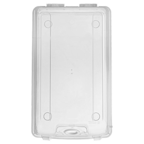 Pojemnik organizer pudełko zamykane na buty obuwie do przechowywania butów 33x19 cm