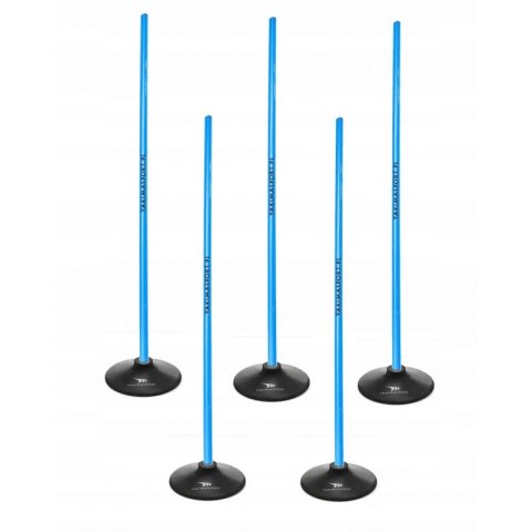 Laski Yakima tor przeszkód slalomowy 100cm 100870 niebieski Laski Yakima tor przeszkód slalomowy 100cm 100870 niebieski
