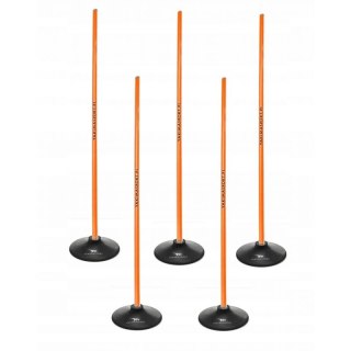 Laski Yakima tor przeszkód slalomowy 100cm 100871 pomarańczowy