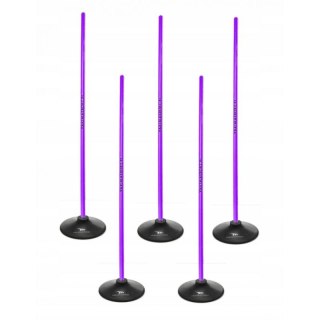 Laski Yakima tor przeszkód slalomowy 160cm 100868 fioletowy