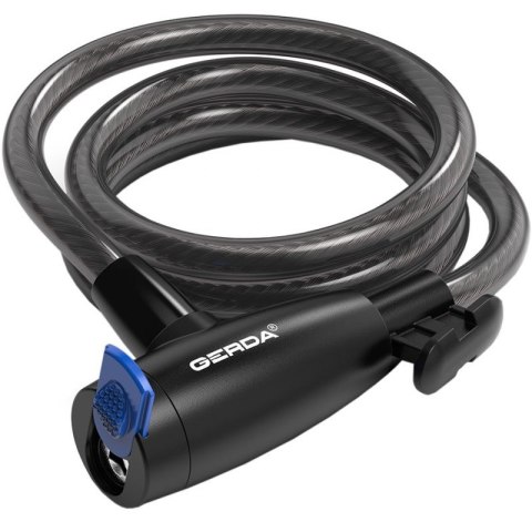 Zapięcie rowerowe Gerda linka, korpus okrągły, Flex 1500/12T OSFL015001206T2XP