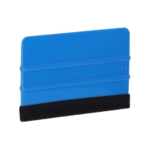 Rakla z filcem typu 3M do aplikacji folii naklejek oklein filc gładzik duża 12,5x8cm