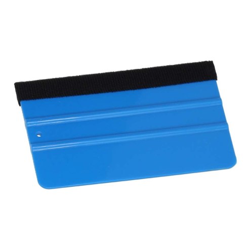 Rakla z filcem typu 3M do aplikacji folii naklejek oklein filc gładzik duża 12,5x8cm