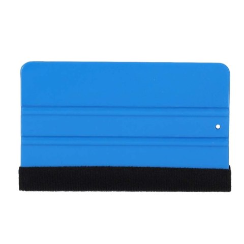 Rakla z filcem typu 3M do aplikacji folii naklejek oklein filc gładzik duża 12,5x8cm