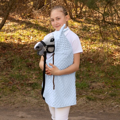 Peleryna Skippi dla Hobby Horse - błękitna - uniwersalny rozmiar A3 A4 Peleryna Skippi dla Hobby Horse - błękitna - uniwersalny rozmiar A3 A4