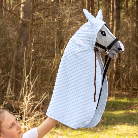 Peleryna Skippi dla Hobby Horse - błękitna - uniwersalny rozmiar A3 A4 Peleryna Skippi dla Hobby Horse - błękitna - uniwersalny rozmiar A3 A4