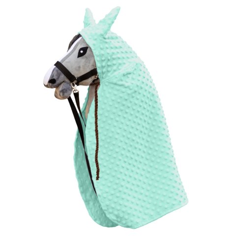 Peleryna Skippi dla Hobby Horse - miętowa - uniwersalny rozmiar A3 A4 Peleryna Skippi dla Hobby Horse - miętowa - uniwersalny rozmiar A3 A4