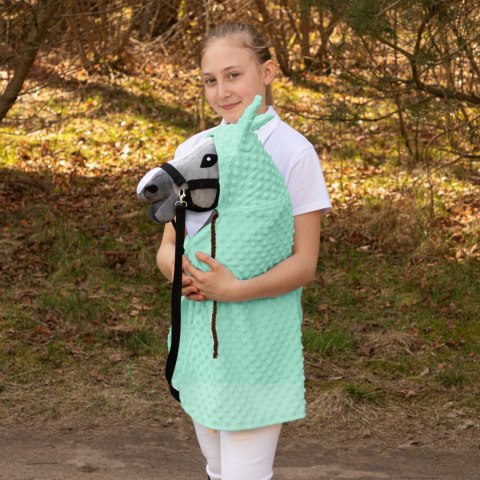 Peleryna Skippi dla Hobby Horse - miętowa - uniwersalny rozmiar A3 A4 Peleryna Skippi dla Hobby Horse - miętowa - uniwersalny rozmiar A3 A4