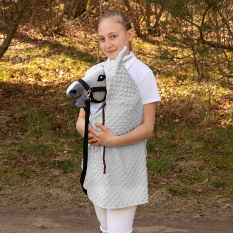 Peleryna Skippi dla Hobby Horse - szara - uniwersalny rozmiar A3 A4 Peleryna Skippi dla Hobby Horse - szara - uniwersalny rozmiar A3 A4