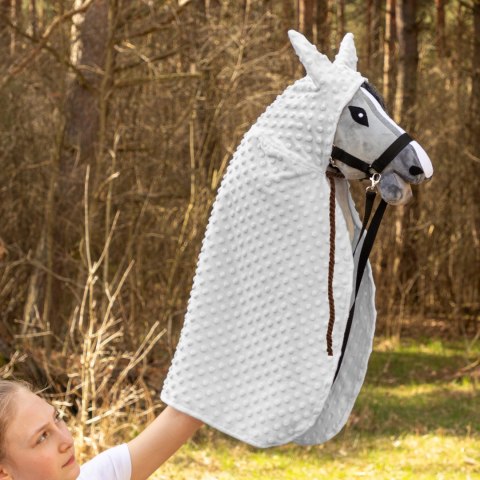 Peleryna Skippi dla Hobby Horse - szara - uniwersalny rozmiar A3 A4 Peleryna Skippi dla Hobby Horse - szara - uniwersalny rozmiar A3 A4