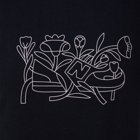 Koszulka New Balance S/S Floral Tee BK W WT41912BK