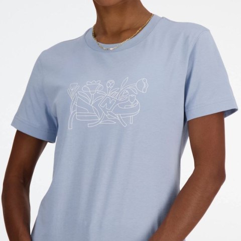 Koszulka New Balance S/S Floral Tee Lay W WT41912LAY