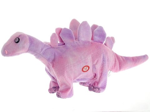 Dinozaur pluszowy, chodzący, z dźwiękiem , drugi tryb - nagrywa głos i odtwarza Dinozaur pluszowy, chodzący, z dźwiękiem , drugi tryb - nagrywa głos i odtwarza