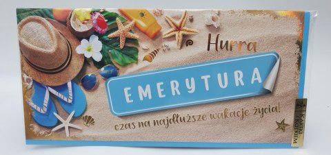 Karnet długi HURRA EMERYTURA Karnet długi HURRA EMERYTURA