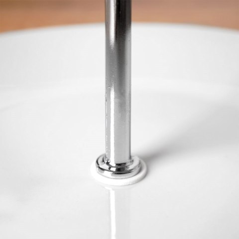 Patera piętrowa porcelanowa 2-piętrowa na ciastka ciasto babeczki Patera piętrowa porcelanowa 2-piętrowa na ciastka ciasto babeczki