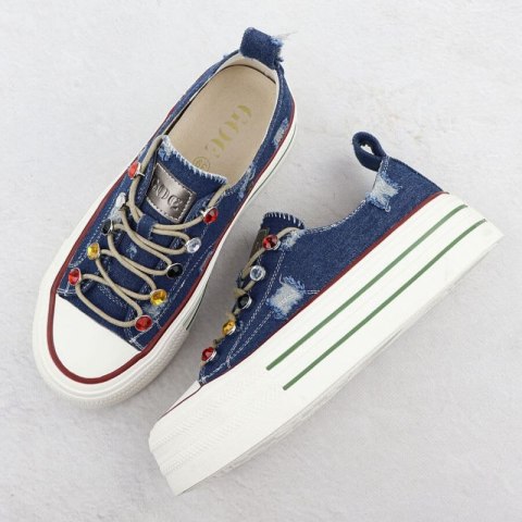 Trampki Goe jeansowe W RR2N4103 INT2100
