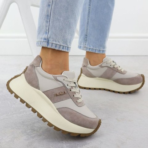 Buty Filippo na grubej platformie W DP6785 PAW637A