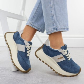 Buty Filippo na grubej platformie W DP6785 PAW637B