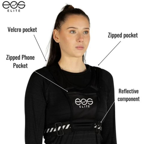 Kamizelka biegowa Eos Elite UltraLight EOSBLACK