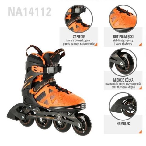 Łyżworolki Nils Extreme NA14112 43 16-01-189