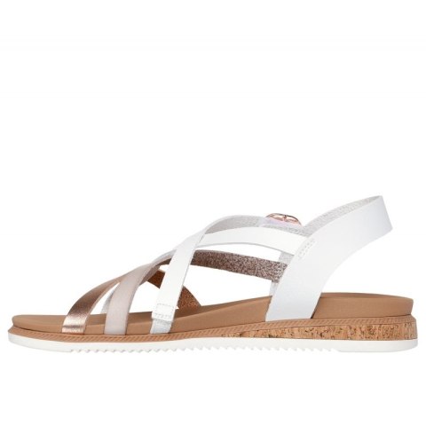 Sandały Skechers Bobs Desert Kiss Low - Peak Rank W 114709-WHT