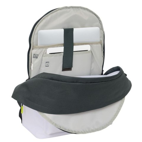 Plecak sportowy Real Madryt z USB i z miejscem na laptopa double backpack 612554820