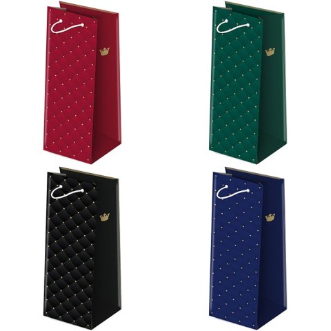 Torebki ozdobne 10szt. 9 x 27 x 8cm set 84 Pikowane AL-0 Torebki ozdobne 10szt. 9 x 27 x 8cm set 84 Pikowane AL-0