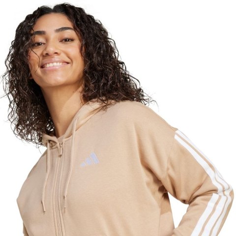 Bluza adidas Essentials 3-Stripes Full-Zip Fleece Hoodie W JX7706