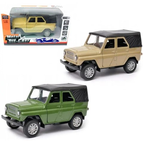 Auto metalowe światło i dźwięk z napędem 1:32 A-1485 Auto metalowe światło i dźwięk z napędem 1:32 A-1485