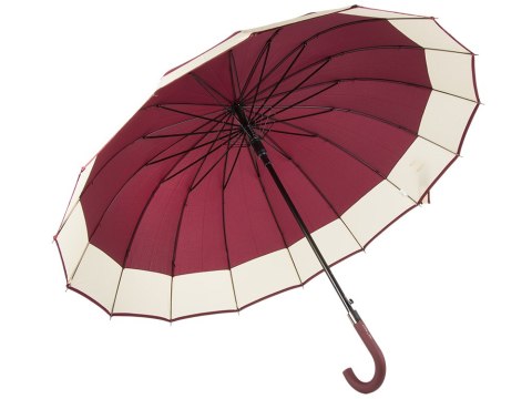 Elegancki duży parasol rządowy mocny xxl antypoślizgowa rączka automatyczny CZERWONY Elegancki duży parasol rządowy mocny xxl antypoślizgowa rączka automatyczny CZERWONY