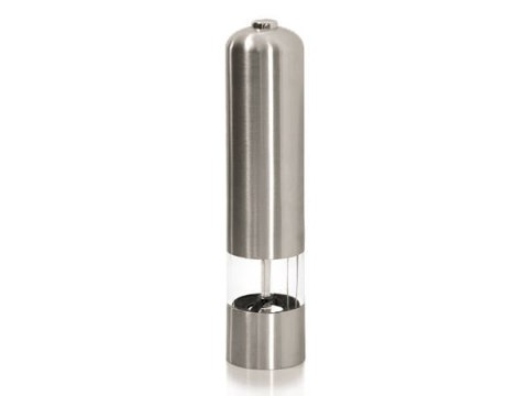 Młynek elektryczny do pieprzu inox 07014 Młynek elektryczny do pieprzu inox 07014