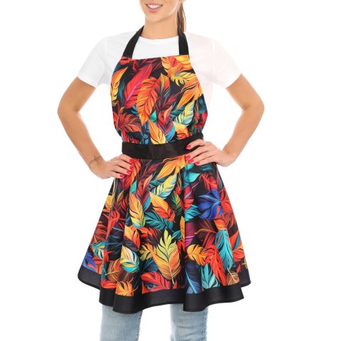 Nitly Tropical Sunset - Fartuszek Sukienka- prezent dla eleganckiej Kobiety Nitly Tropical Sunset - Fartuszek Sukienka- prezent dla eleganckiej Kobiety