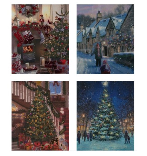 Torebka świąteczna 26x32cm 12szt. | PL-6BR Torebka świąteczna 26x32cm 12szt. | PL-6BR