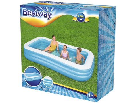 Basen dmuchany 305x183x56cm BESTWAY | BES54009 Basen dmuchany 305x183x56cm BESTWAY | BES54009