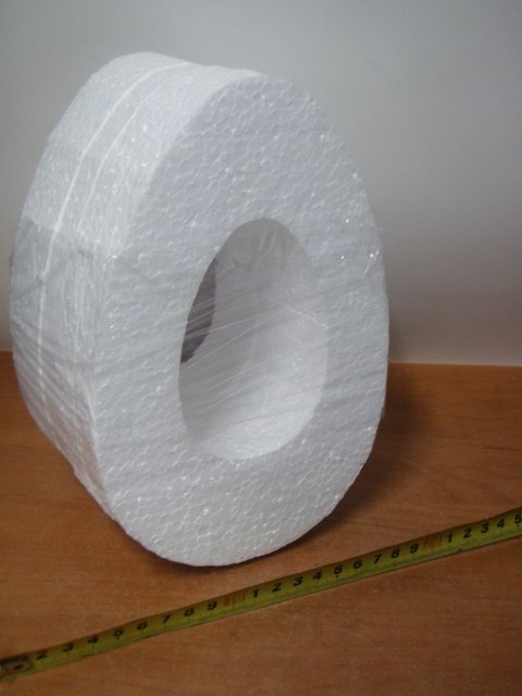 Jajko 5szt styropianowe 20/2cm ring 1219 Jajko 5szt styropianowe 20/2cm ring 1219