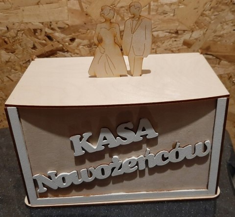 Skrzynia na kasę KASA NOWOŻEŃCÓW | 2428 Skrzynia na kasę KASA NOWOŻEŃCÓW | 2428