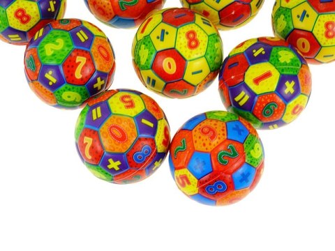 Piłeczka piankowa 6cm 12szt MATEMATYKA Piłeczka piankowa 6cm 12szt MATEMATYKA