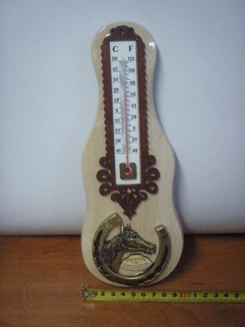 Deska gitarowa podkowa + termometr 26 x 10,5 cm NR57 Deska gitarowa podkowa + termometr 26 x 10,5 cm NR57