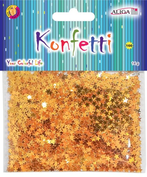 Konfetti złote gwiazdki op.14g | MT-4194 Konfetti złote gwiazdki op.14g | MT-4194