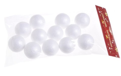 Kula styropianowa 4,5cm 12szt. | 22CAN004 Kula styropianowa 4,5cm 12szt. | 22CAN004
