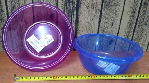 Miska okrągła 1,7l transparent Miska okrągła 1,7l transparent