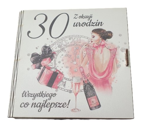 Pudełko na pieniądze 16 x 16cm kwadratowa 30-stka kolor ELEGANT PANI 3308-EPI30 Pudełko na pieniądze 16 x 16cm kwadratowa 30-stka kolor ELEGANT PANI 3308-EPI30