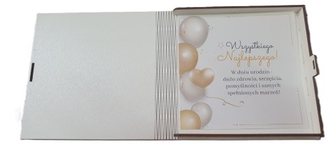 Pudełko na pieniądze 16 x 16cm kwadratowa 30-stka kolor ELEGANT PANI 3308-EPI30 Pudełko na pieniądze 16 x 16cm kwadratowa 30-stka kolor ELEGANT PANI 3308-EPI30