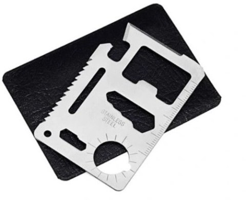 Karta 10szt przetrwania SURVIVAL MULTITOOL 14298 Karta 10szt przetrwania SURVIVAL MULTITOOL 14298