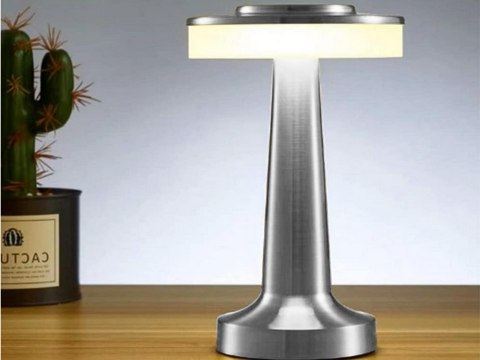 Lampka nocna stołowa dotykowa lampa 3 stopniowa do sypialni bezprzewodowa producenta 12309_S Lampka nocna stołowa dotykowa lampa 3 stopniowa do sypialni bezprzewodowa producenta 12309_S