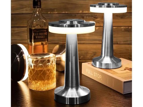 Lampka nocna stołowa dotykowa lampa 3 stopniowa do sypialni bezprzewodowa producenta 12309_S Lampka nocna stołowa dotykowa lampa 3 stopniowa do sypialni bezprzewodowa producenta 12309_S