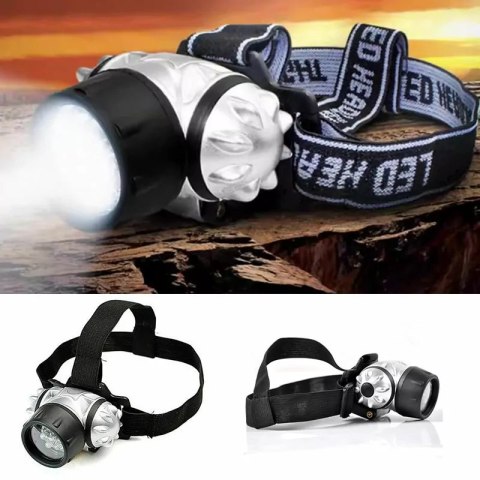 Latarka czołowa 9 led turystyczna lampka XJ4570 Latarka czołowa 9 led turystyczna lampka XJ4570
