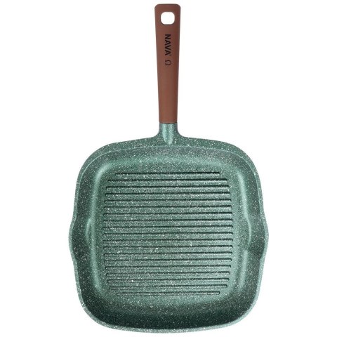 Patelnia grillowa granitowa do grillowania OMEGA 28 cm Patelnia grillowa granitowa do grillowania OMEGA 28 cm